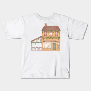 BOOKSHOP CAFÉ Kids T-Shirt